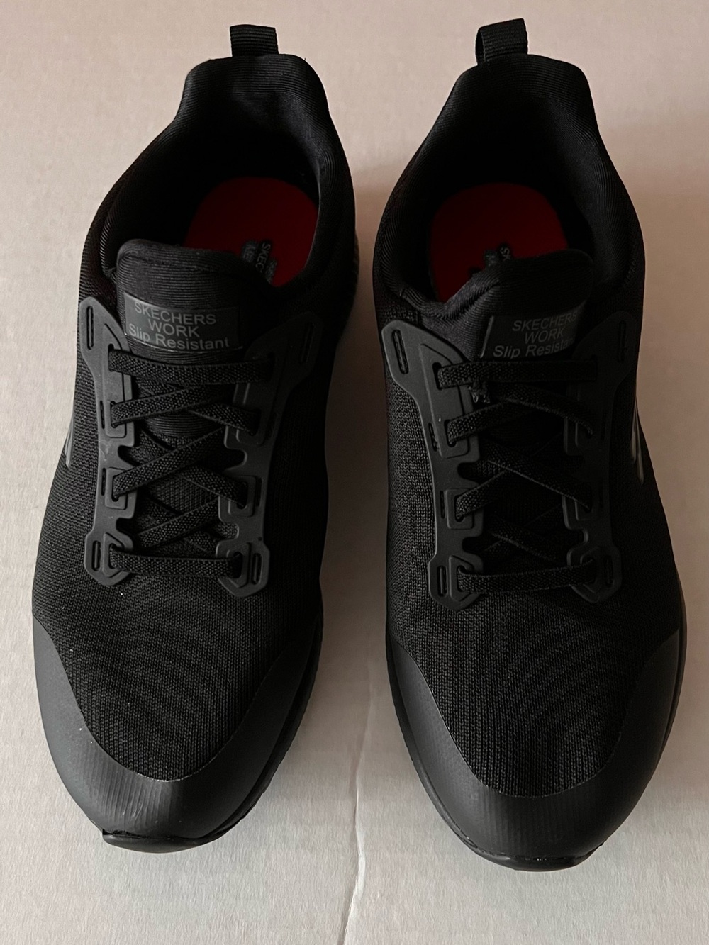 Skechers women’s Black Work Slip-Resistant Sneakers